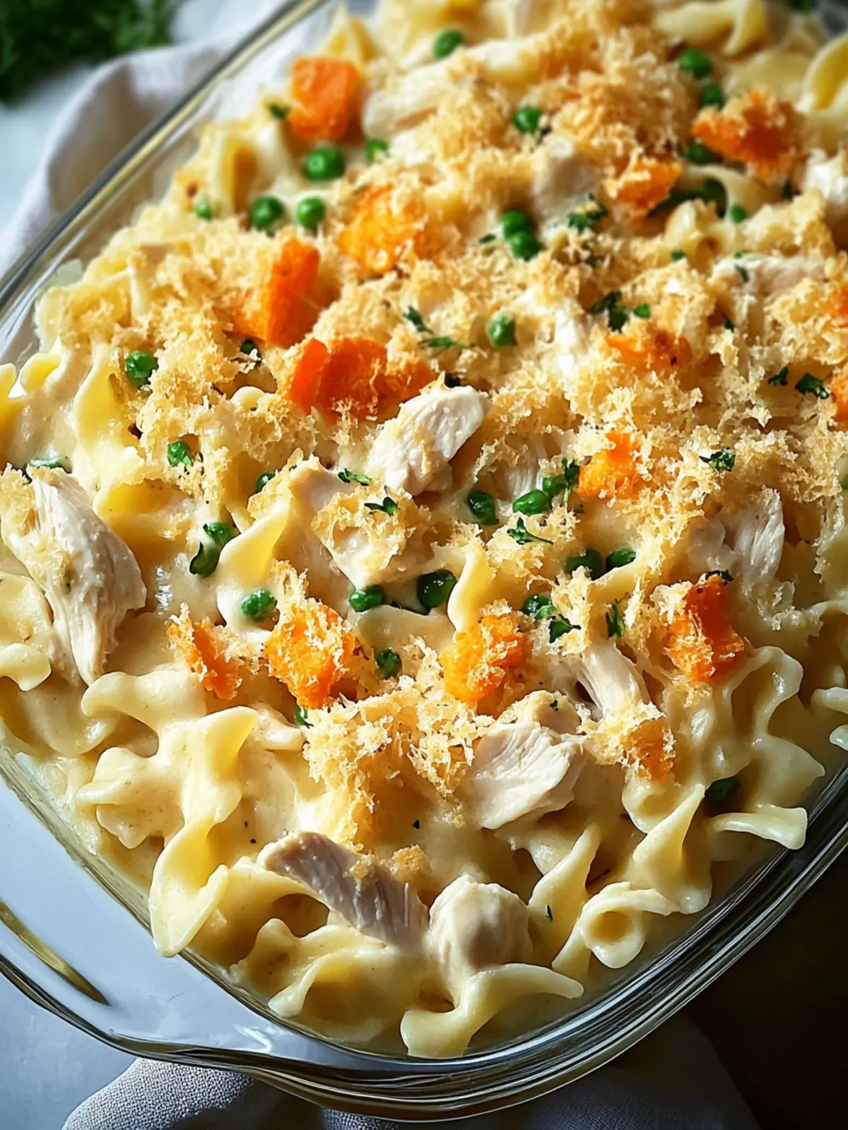 Ultimate Comfort: Classic Chicken Noodle Casserole